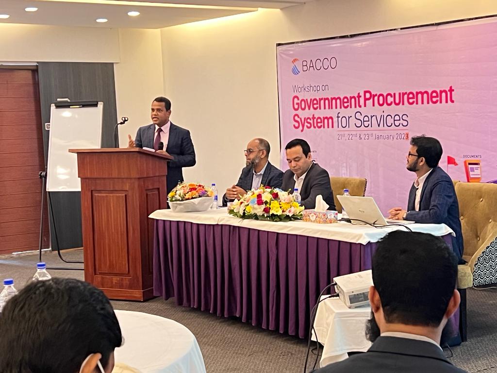 Workshop on “Government Procurement System for Services”